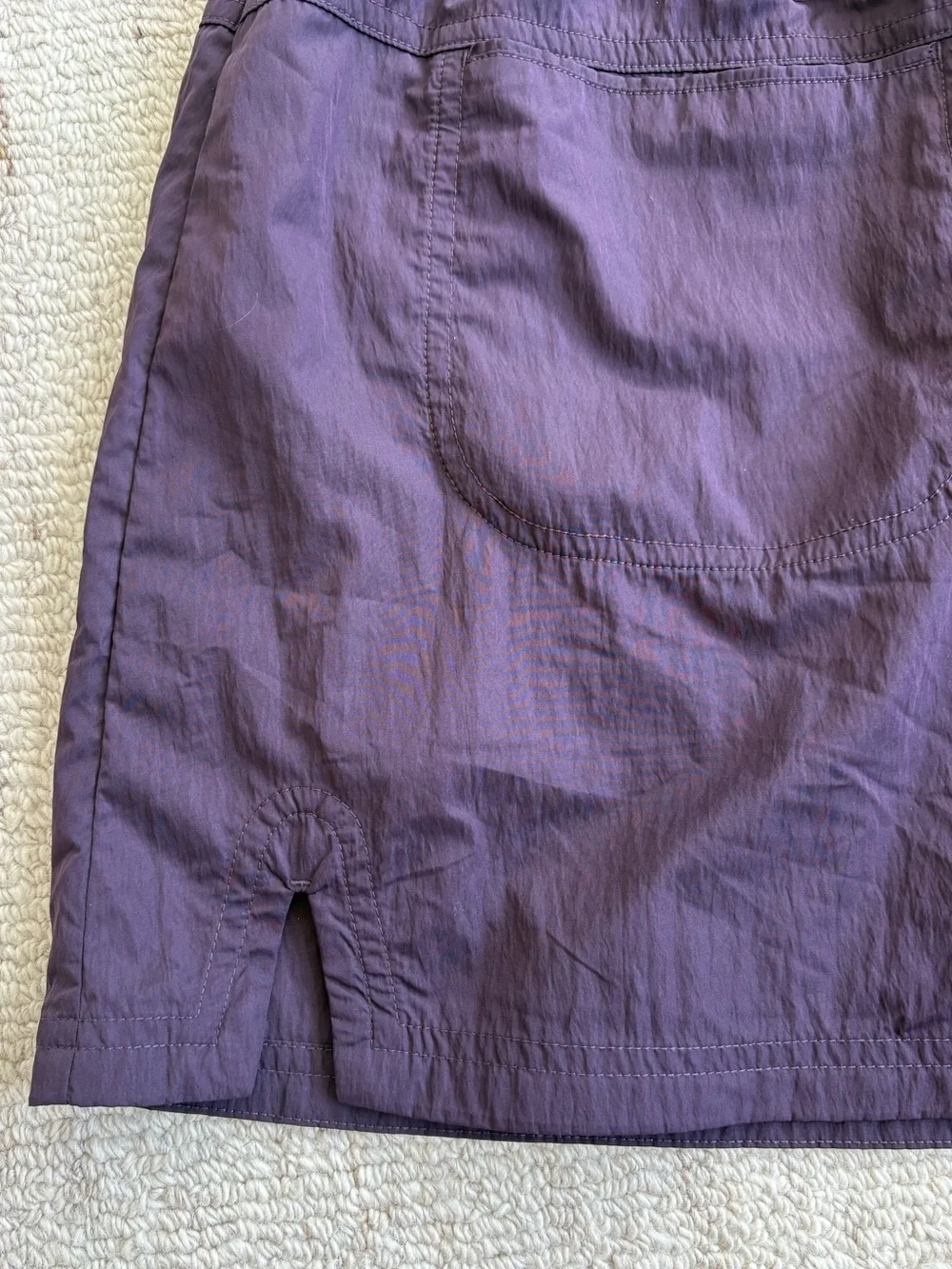Offline by Aerie Hiker Mini Skort Purple Athletic Skirt Shorts & Pockets - L